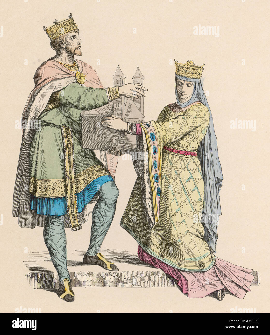French Royalty 900 Stock Photo - Alamy
