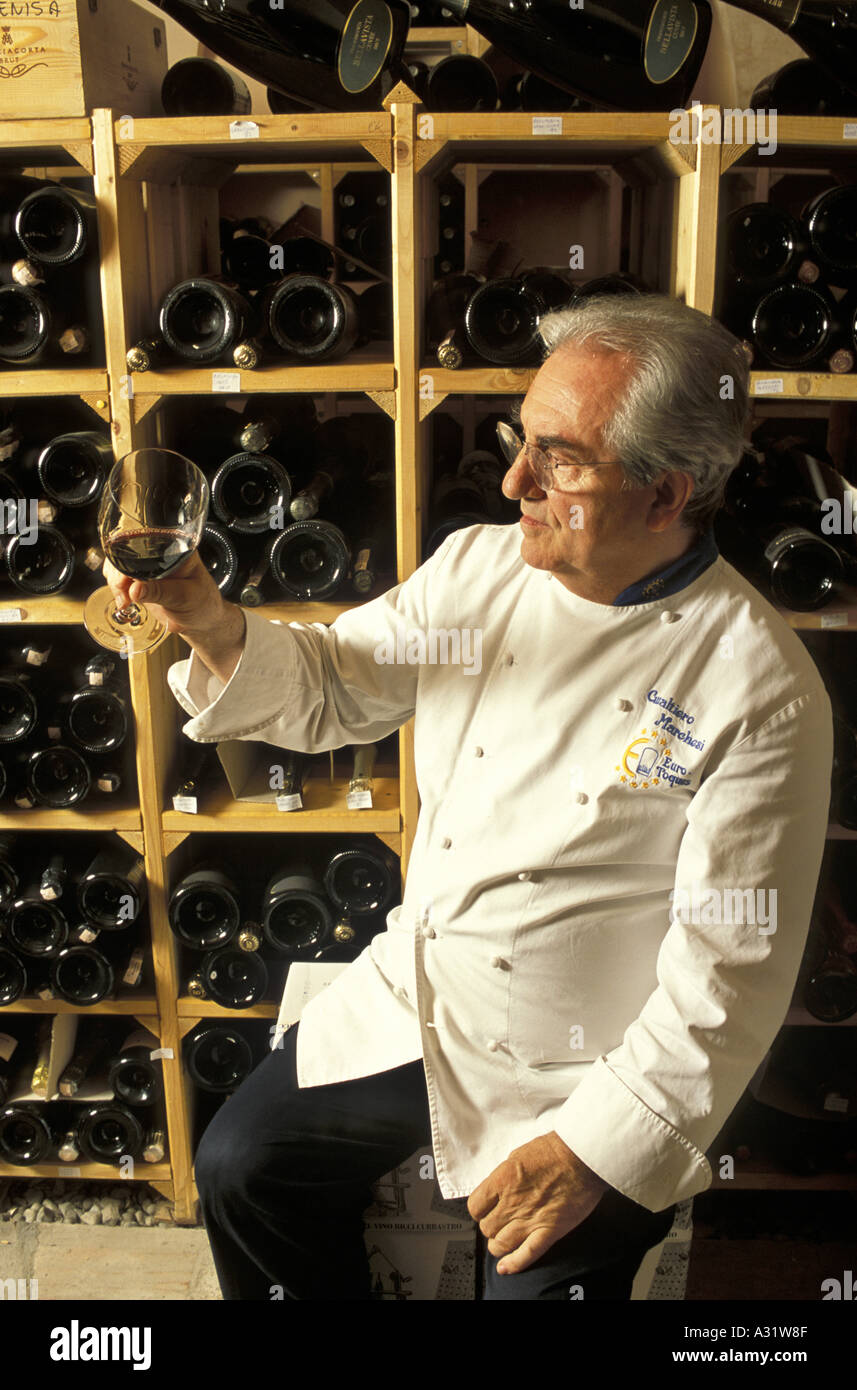 Gualtiero Marchesi chef L Albereta restaurant Erbusco Lombardy Italy Stock  Photo - Alamy