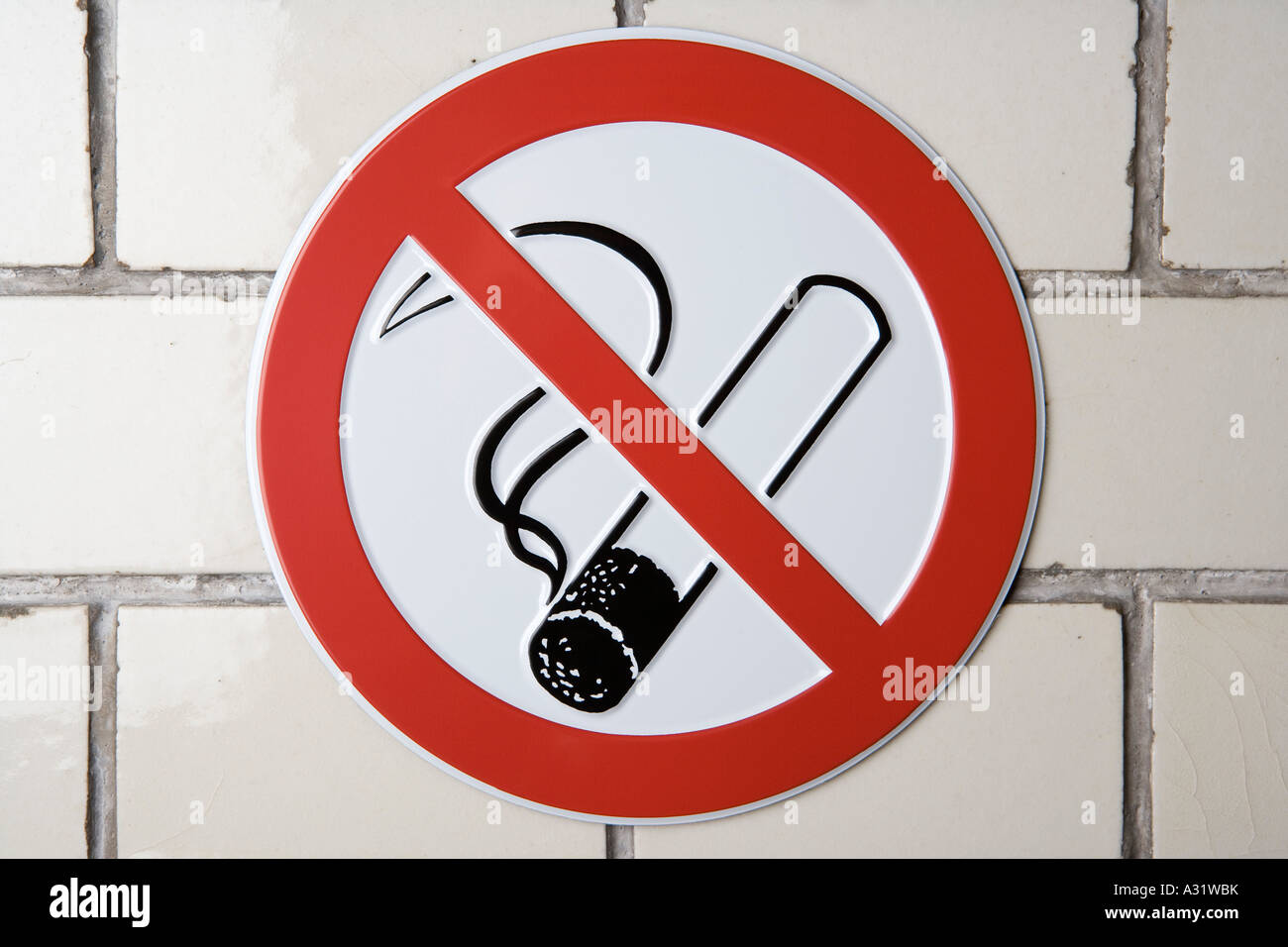 No smoking sign Stock Photo