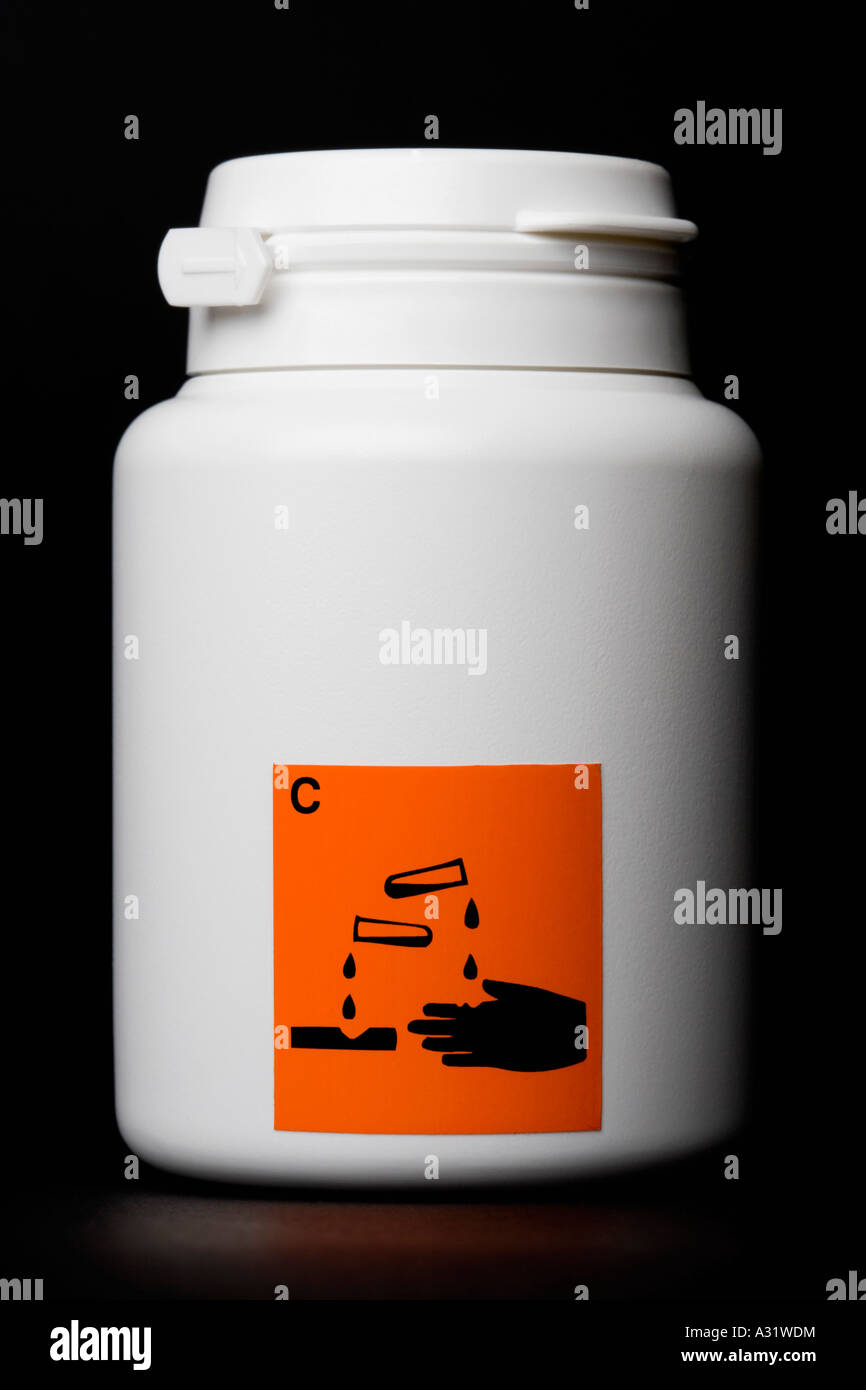 Corrosive Safety Symbol Stock Photos & Corrosive Safety Symbol Stock