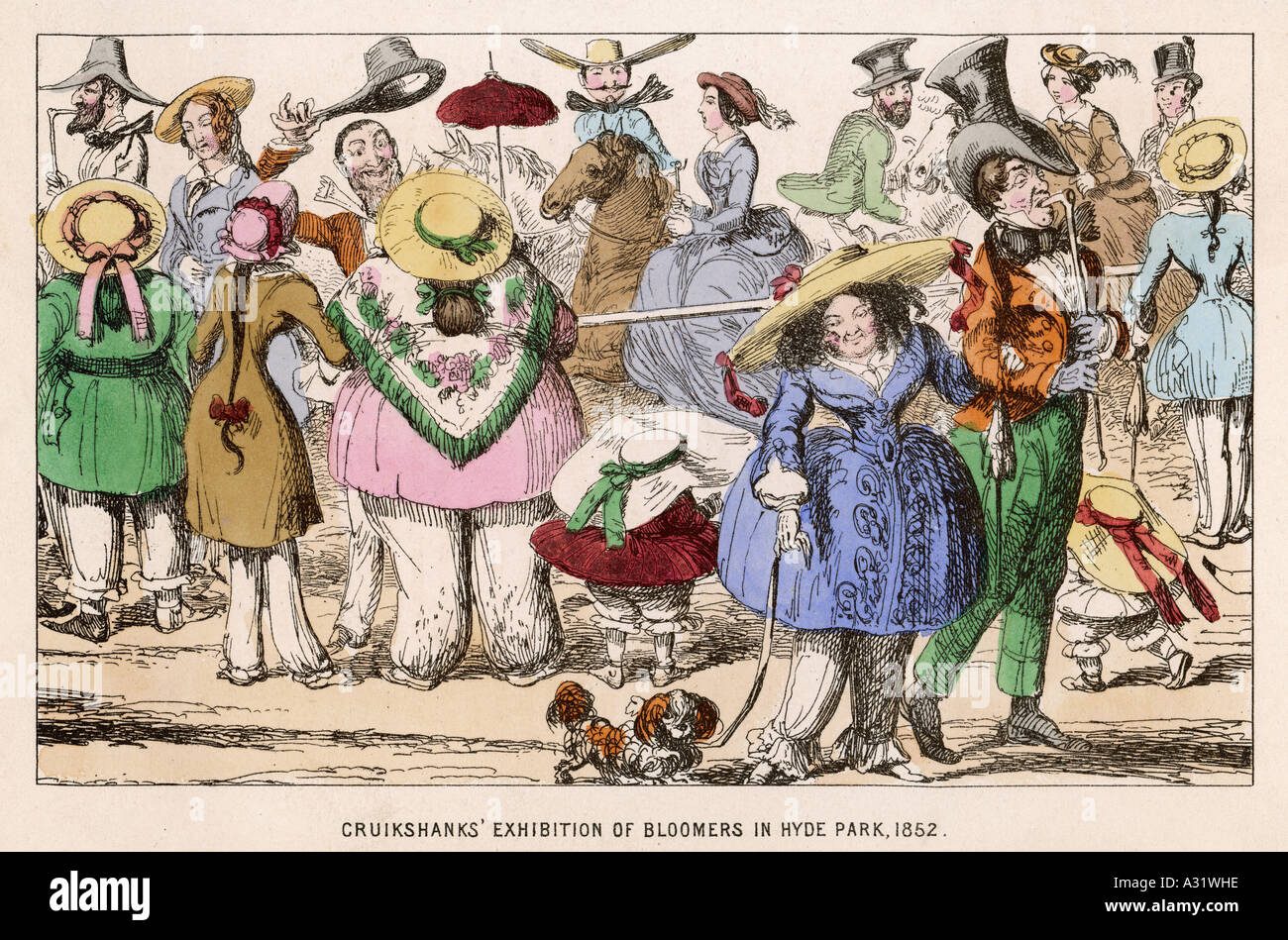 Bloomer costume hires stock photography and images Alamy