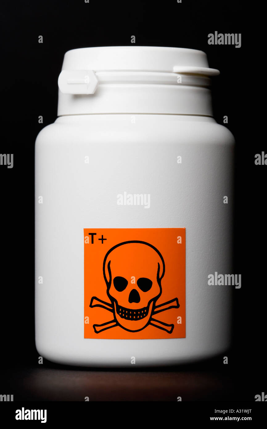 Pill bottle label warning hires stock photography and images Alamy