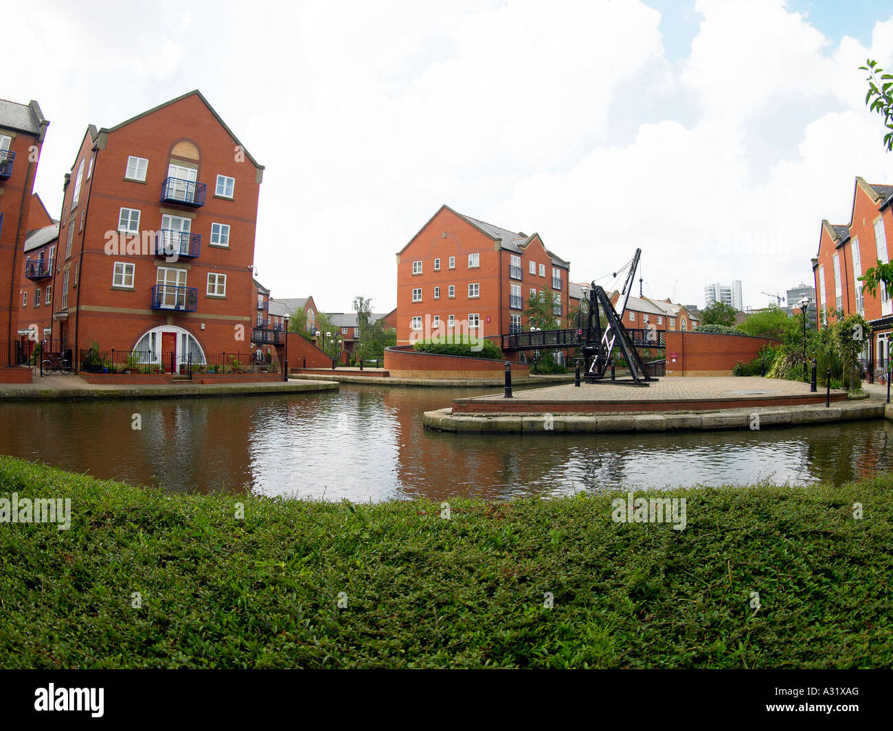 Piccadilly Village in Manchester England Stock Photo Alamy