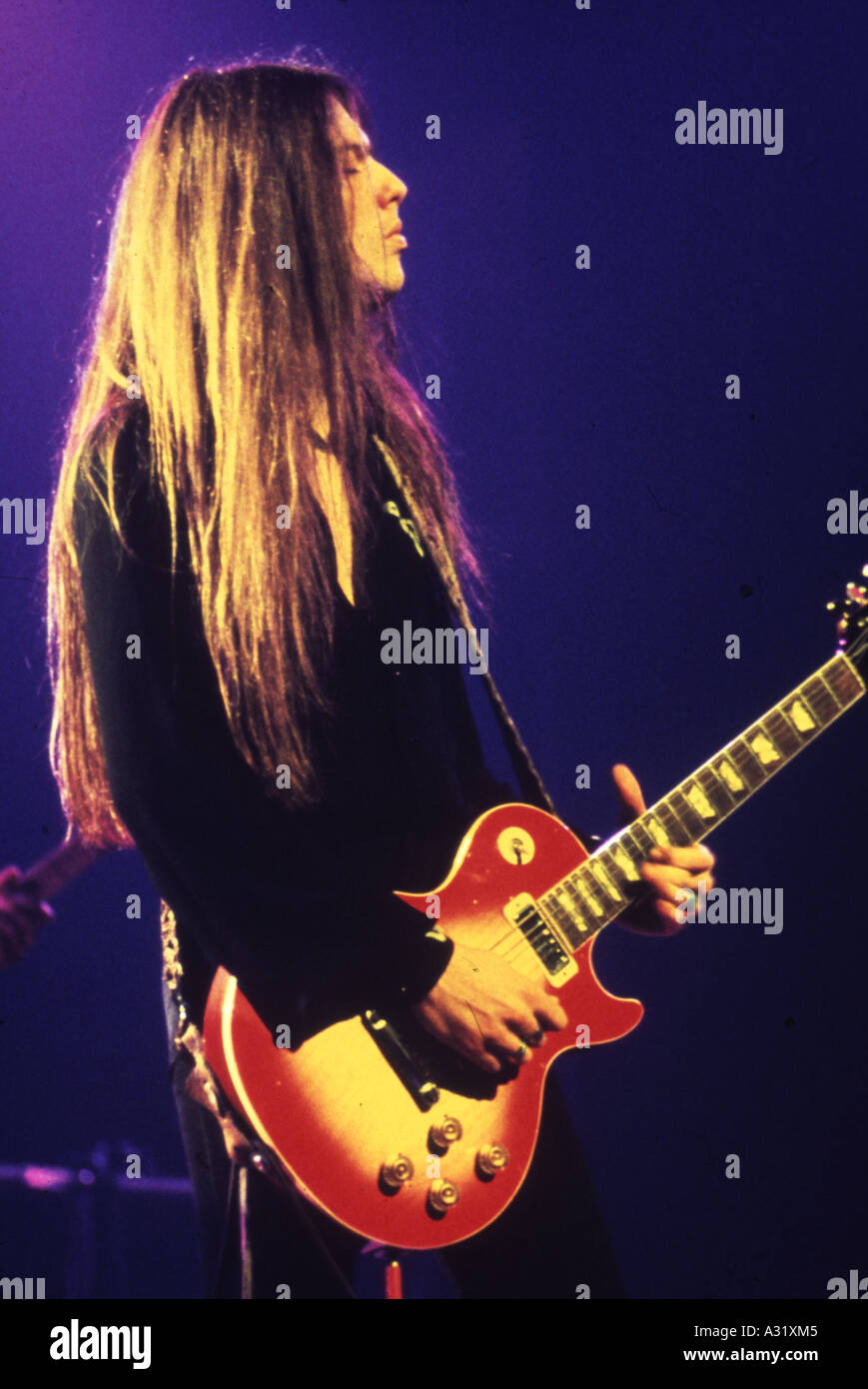 Thin Lizzy Uk Rock Group With Scott Gorham Stock Photo Alamy