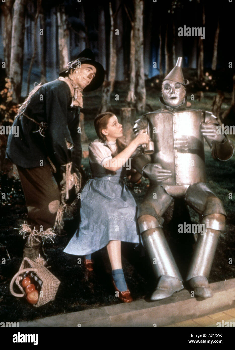 WIZARD OF OZ Judy Garland in the 1939 MGM musical Stock Photo