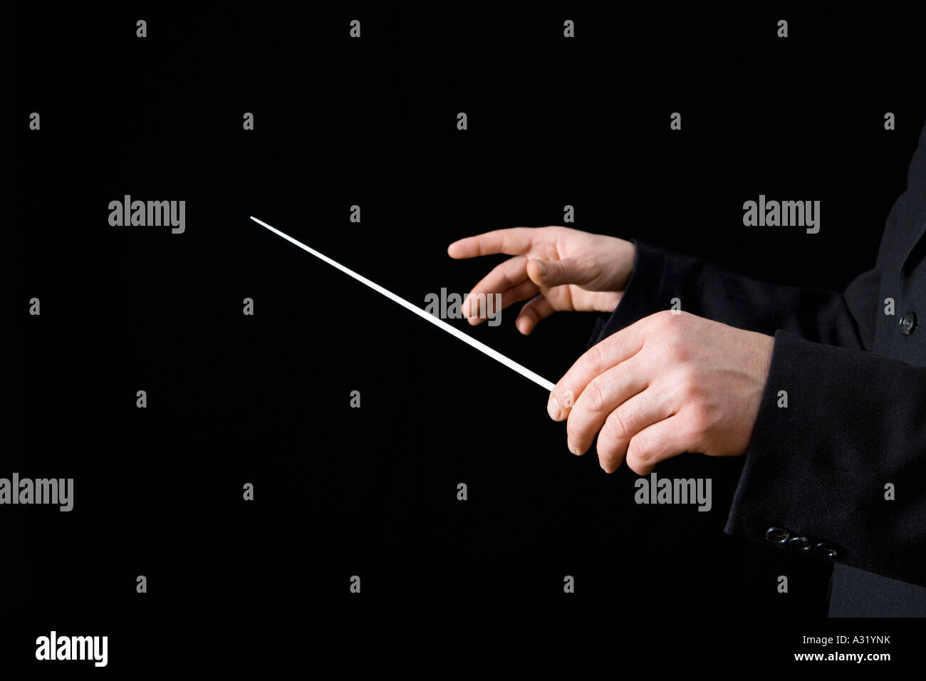 Conductor Music Baton Stock Photos & Conductor Music Baton Stock Images