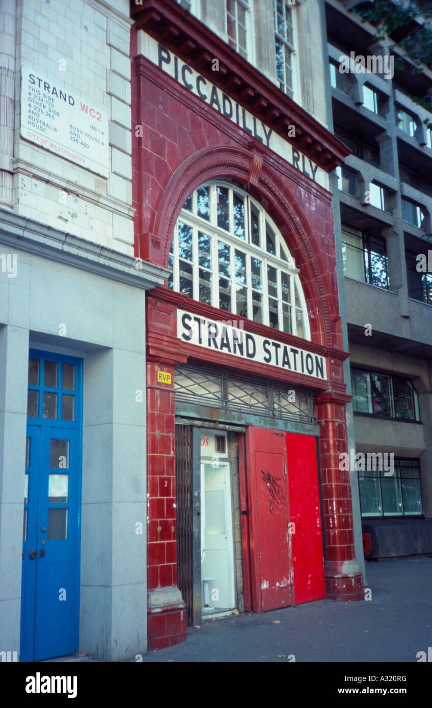 London underground strand station hires stock photography and images Alamy