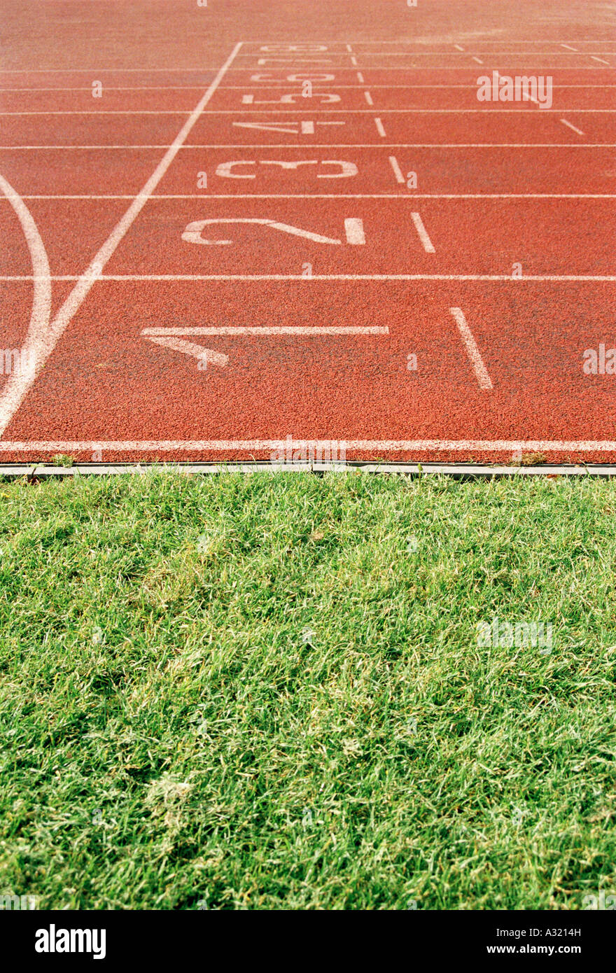 Lane Markings On A Running Track Stock Photo Alamy lane-markings-on-a-running-track-stock-photo-alamy