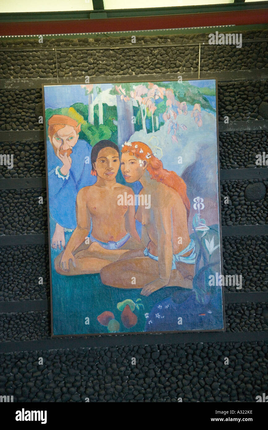 Gauguin Museum Tahiti French Polynesia Stock Photo