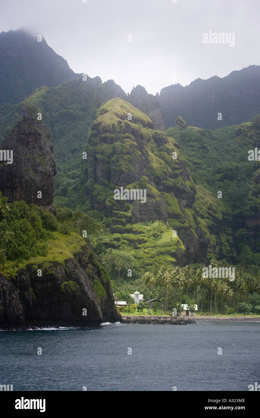 Bay of Virgins Hanavave Island of Fatu Hiva Marquesas Islands French