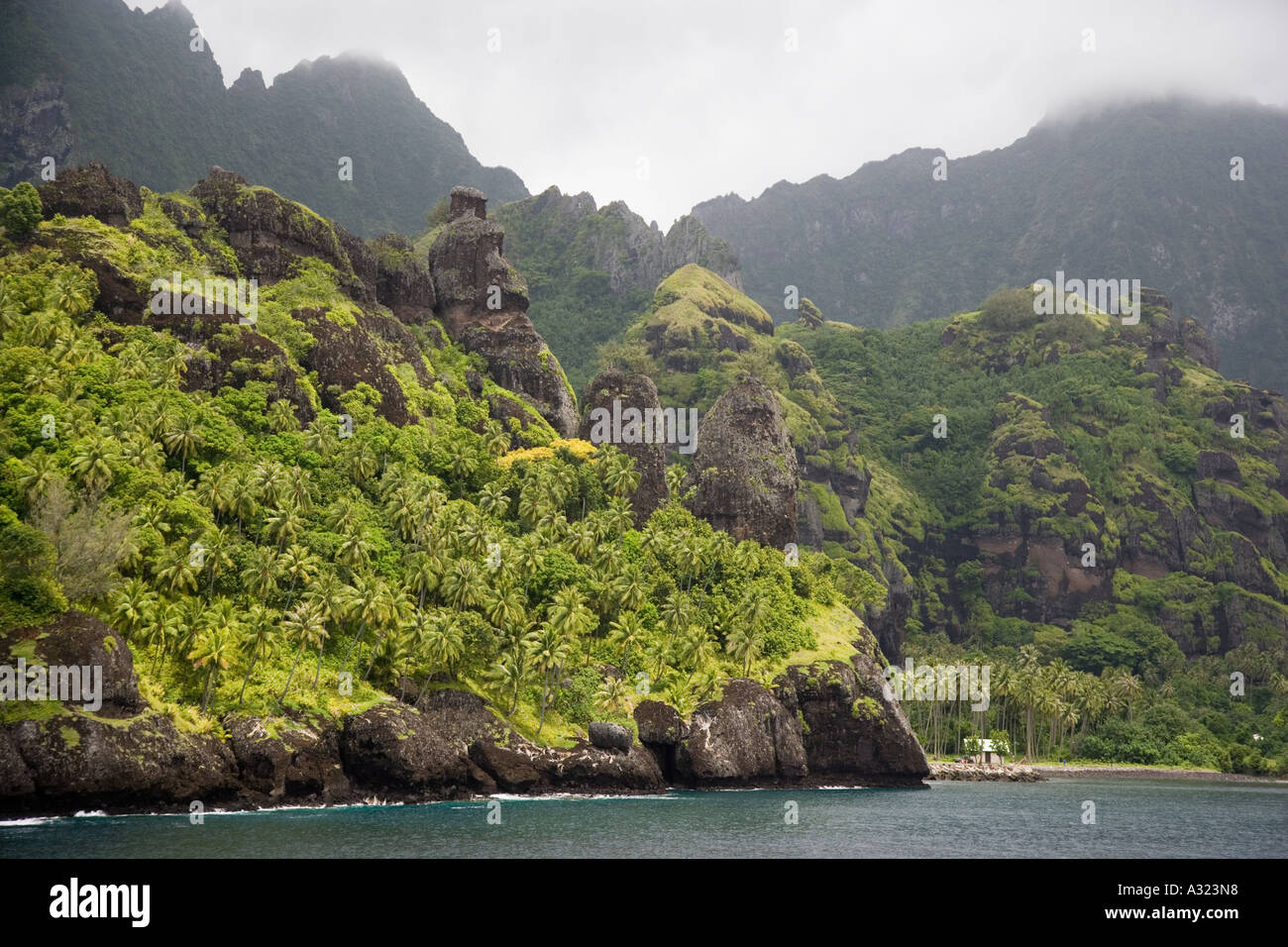 Bay of Virgins Hanavave Island of Fatu Hiva Marquesas Islands French