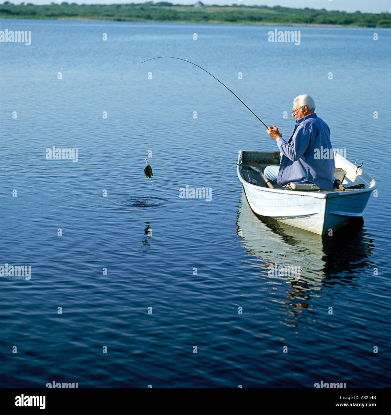 Man in a row boat hi-res stock photography and images - Alamy