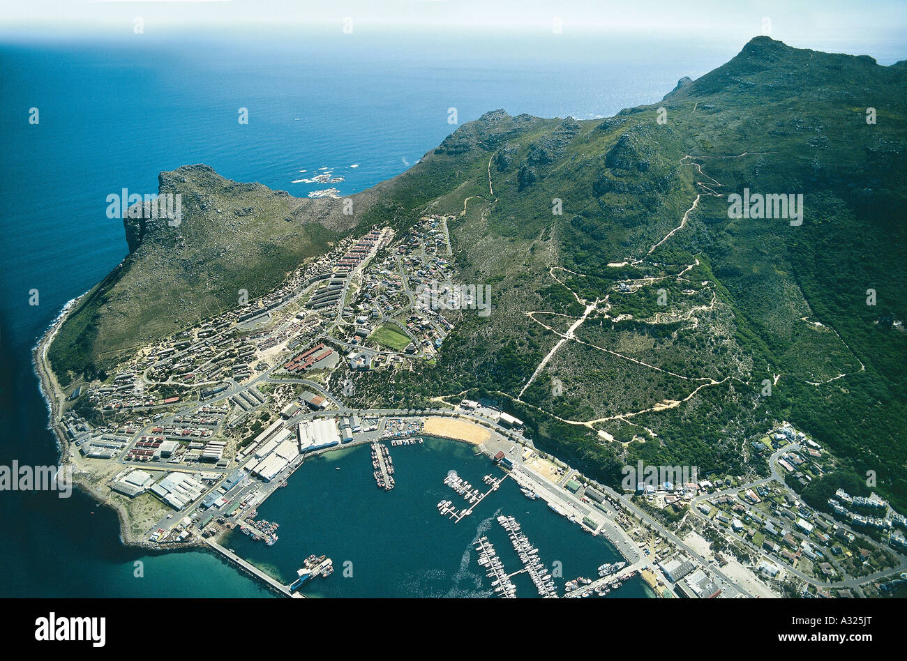 Hout Bay Aerial, Cape Town, South Africa Stock Photo Alamy