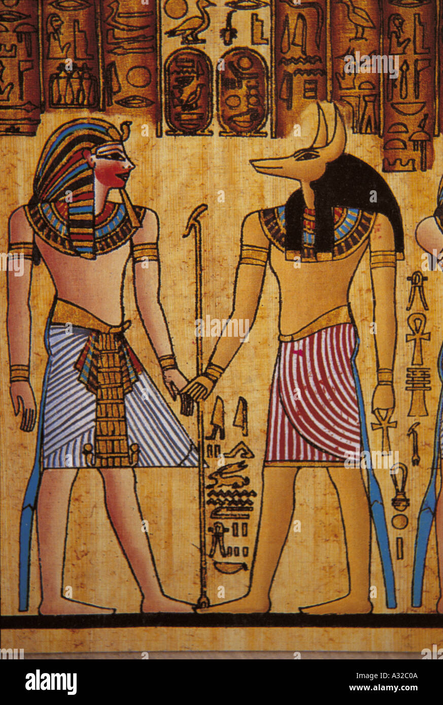 ancient egyptian paintings pharaoh