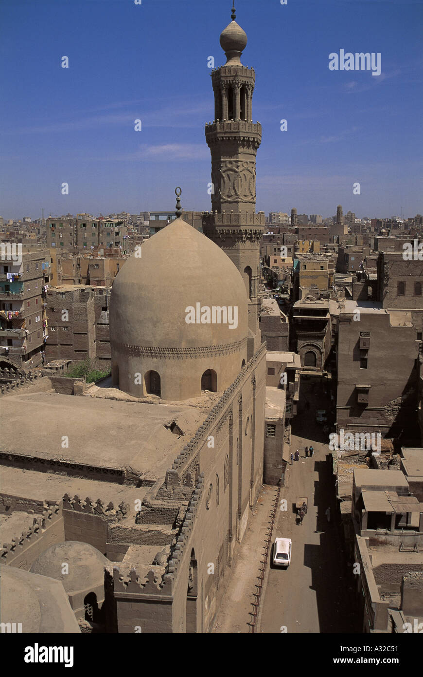 Sultan al-Nasir Muhammad ibn Qalawun Mosque, old Cairo, 1318CEcentury Stock Photo