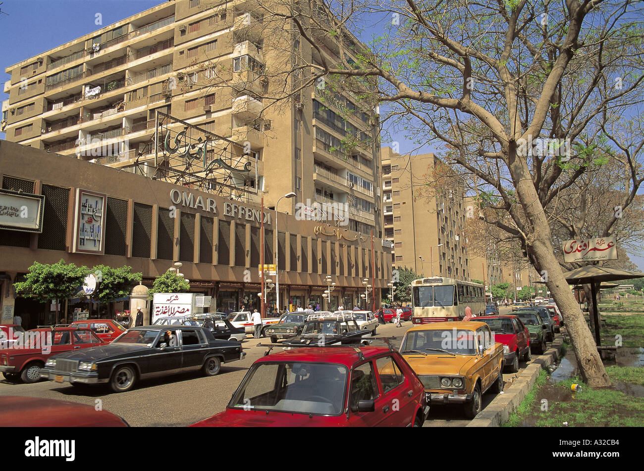 Omar Effendi Department store in Cairo Egypt Stock Photo Alamy