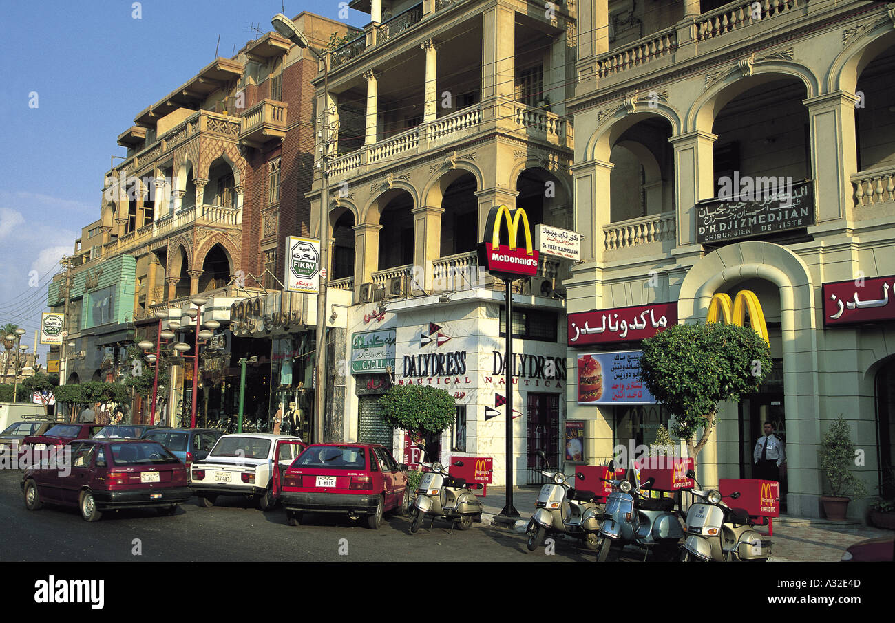McDonalds in Heliopolis, Cairo, Egypt Stock Photo Alamy