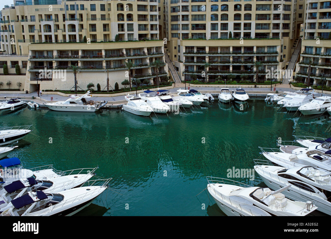 Portomaso Marina, St Julian's, Malta Stock Photo Alamy