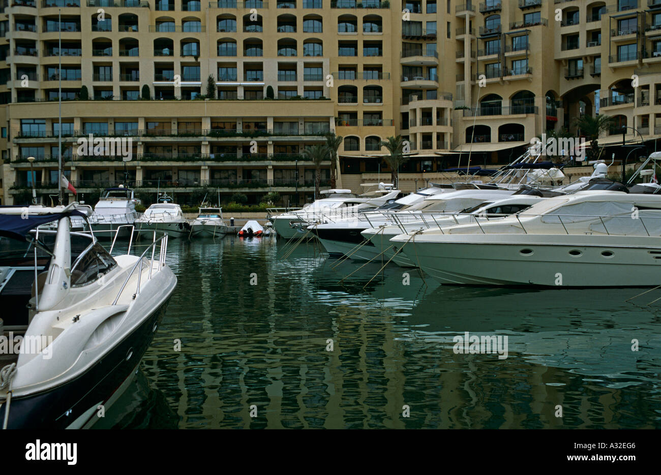 Portomaso Marina, St Julian's, Malta Stock Photo Alamy