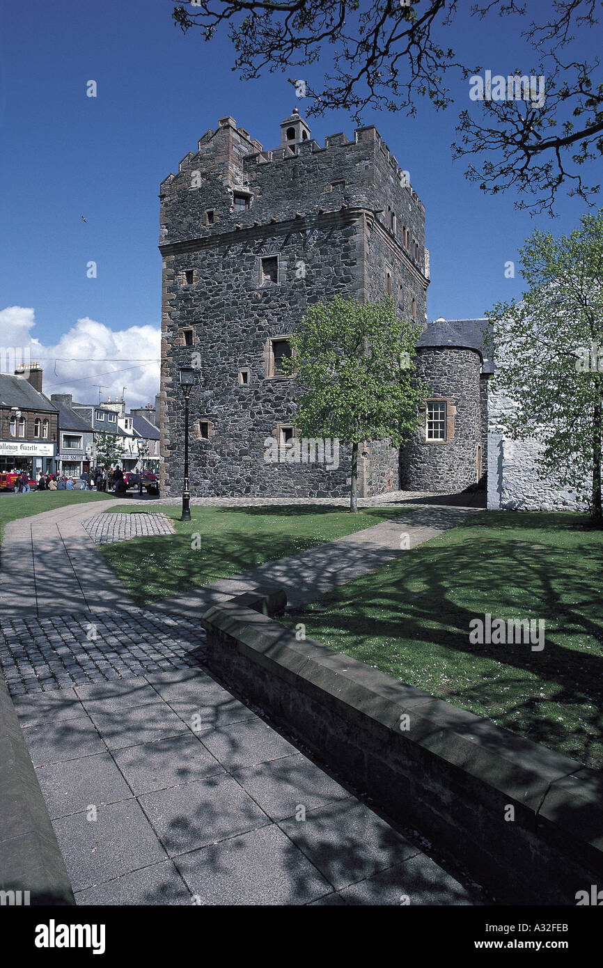 Old Castle of St John Stock Photo