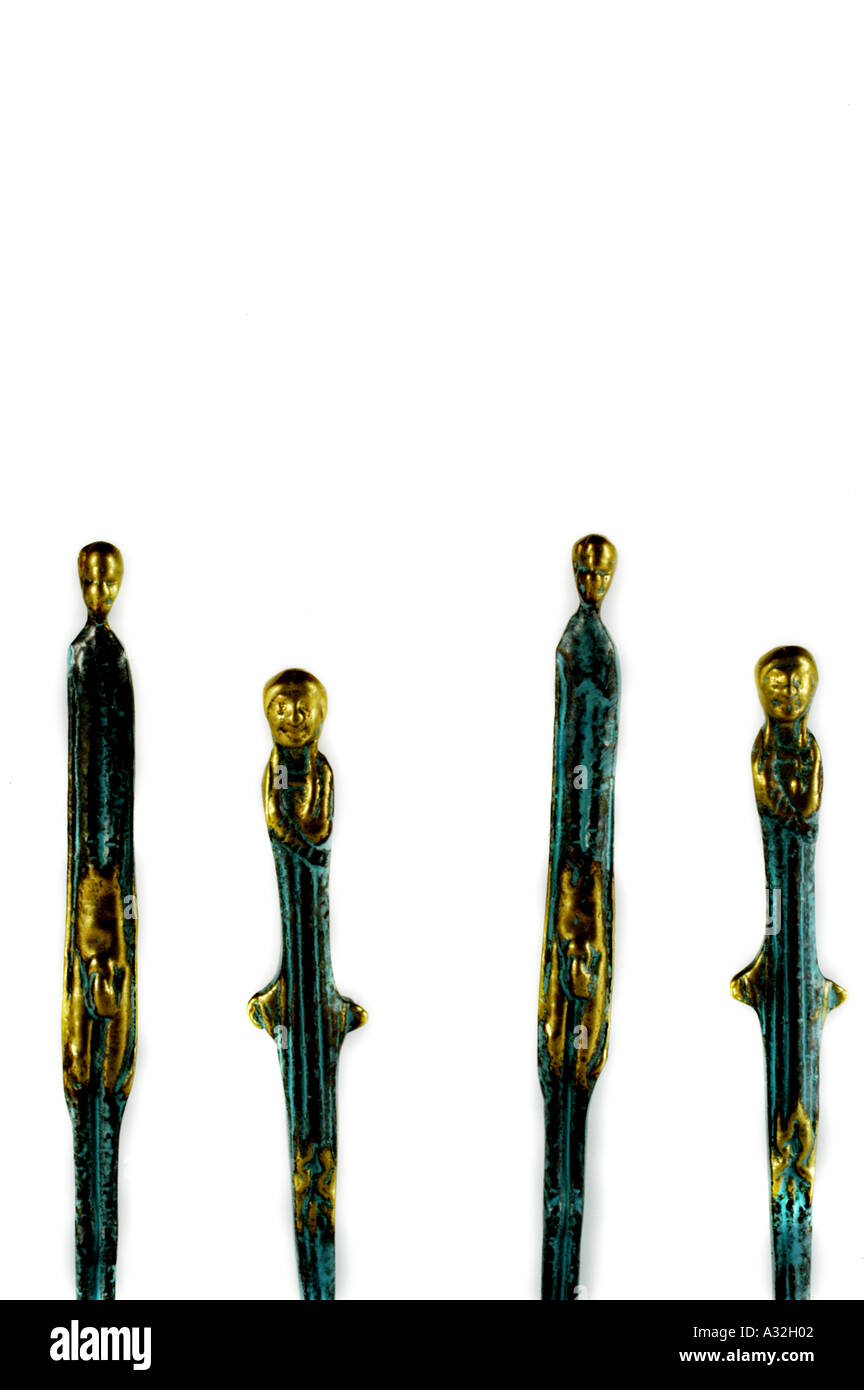 Greek Fertility Statues from Ithaca Stock Photo Alamy