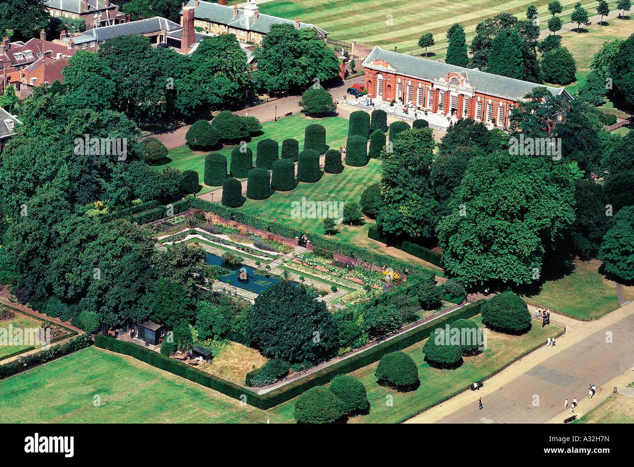 Hampton Court Palace, London, United Kingdom Stock Photo