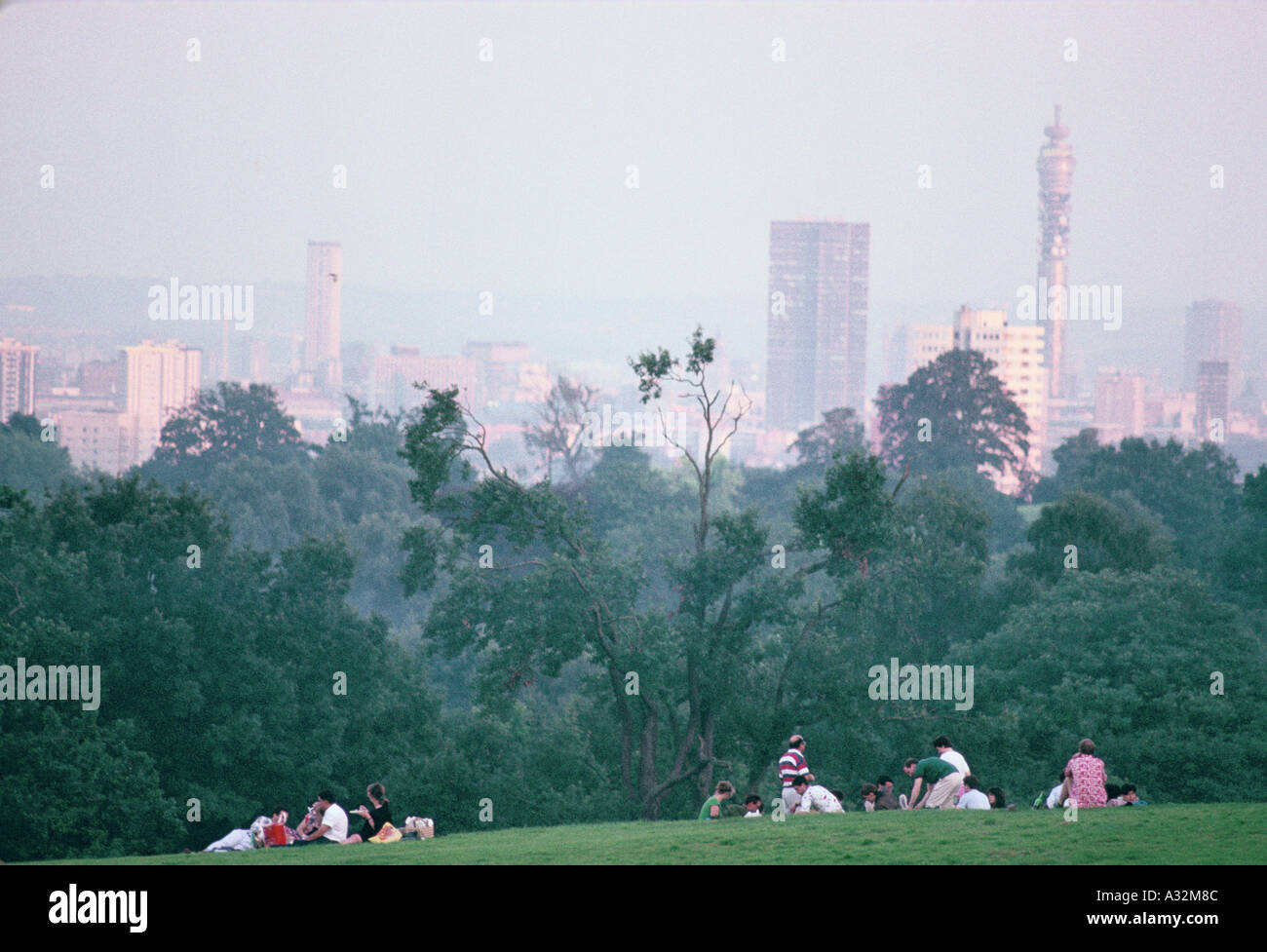hampstead heath Stock Photo