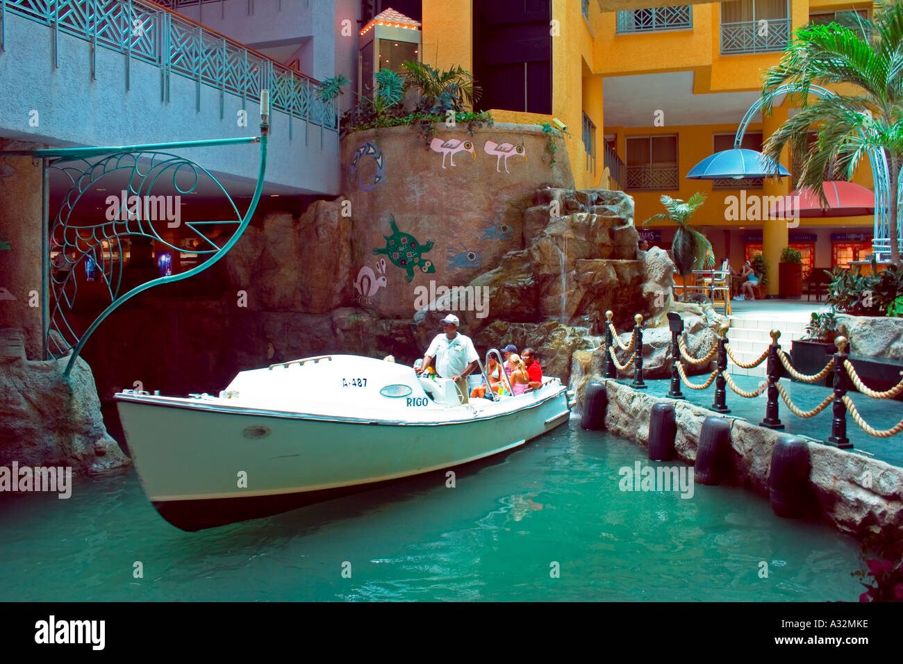 Renaissance Aruba Resort Casino, Aruba Stock Photo