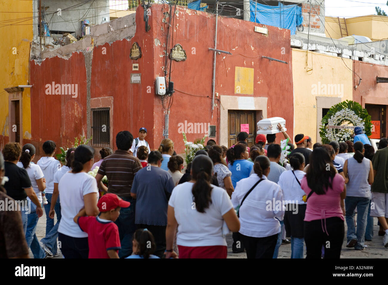 Small funeral procession hi-res stock photography and images - Alamy
