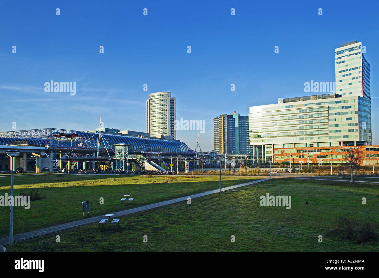 Railway Station Sloterdijk Amsterdam Netherlands Stock Photo Alamy