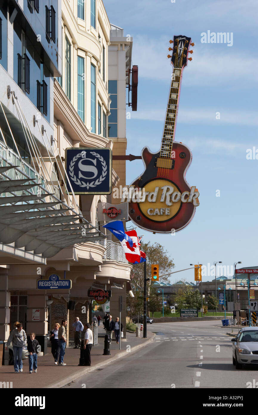 Hard Rock Cafe, City of Niagara Falls, Ontario, Canada Stock Photo - Alamy