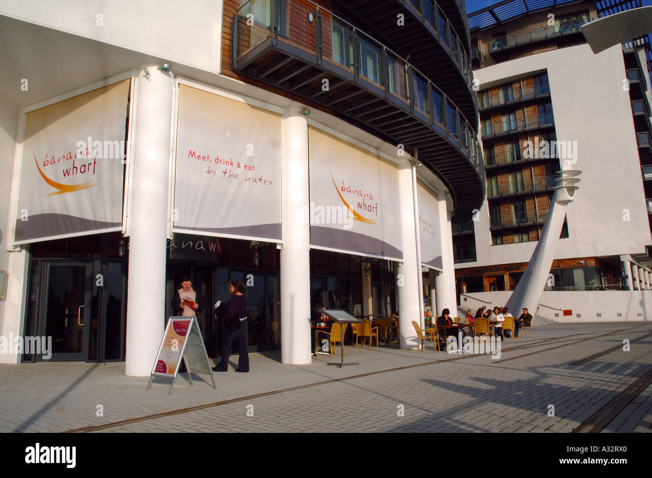 Banana Wharf, Restaurant Ocean Village Marina, Southampton, Hampshire