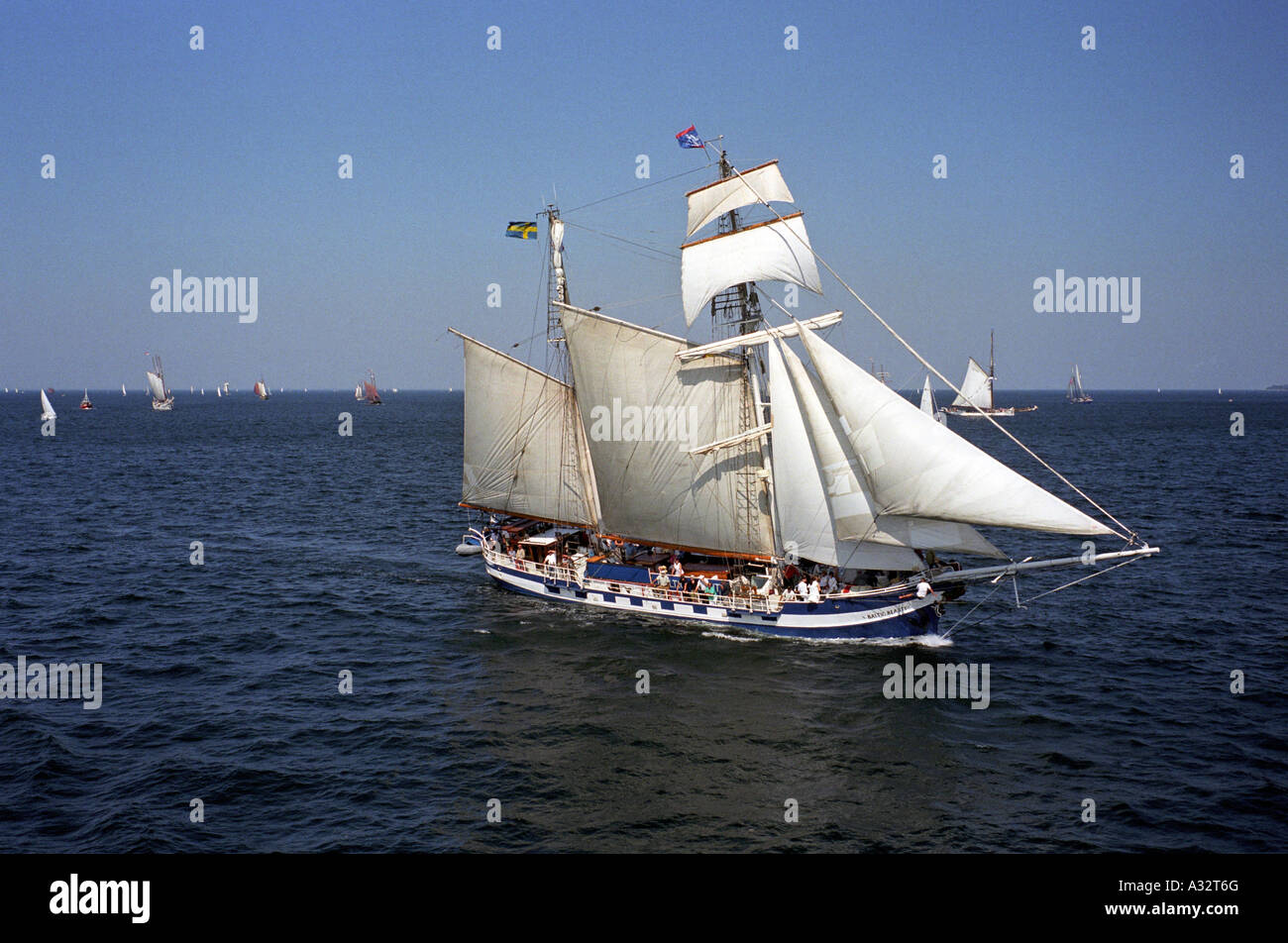 The -SS Baltic Beauty- at the Hanse Sail 2004, Rostock, Germany Stock Photo