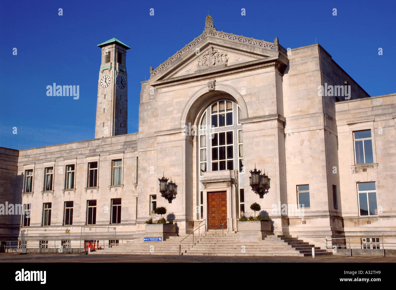 Town Hall, Southampton, Hampshire, England, UK, GB. Stock Photo