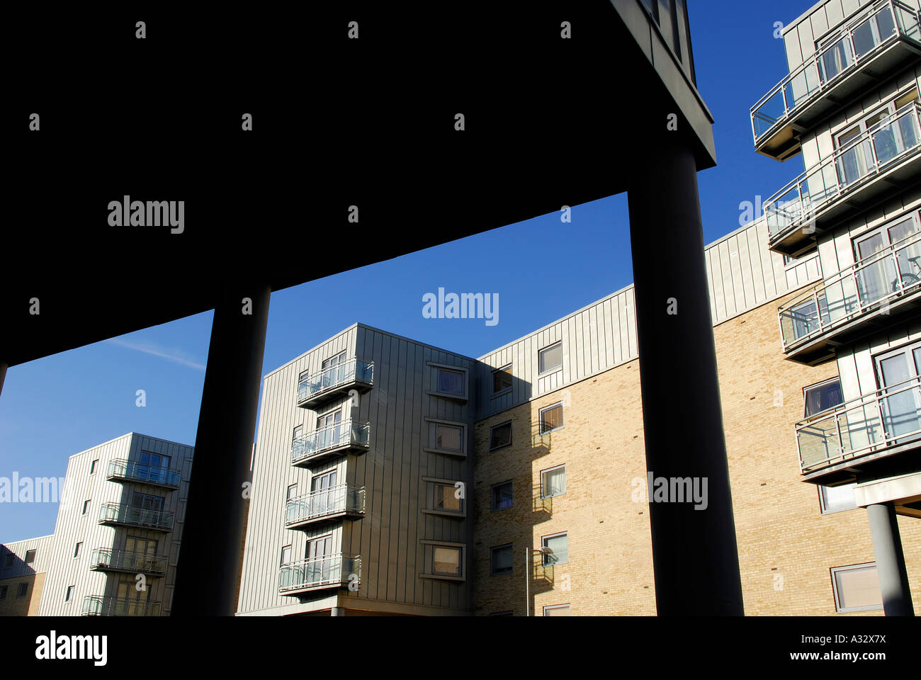 apartment building, ipswich, suffolk, england Stock Photo Alamy