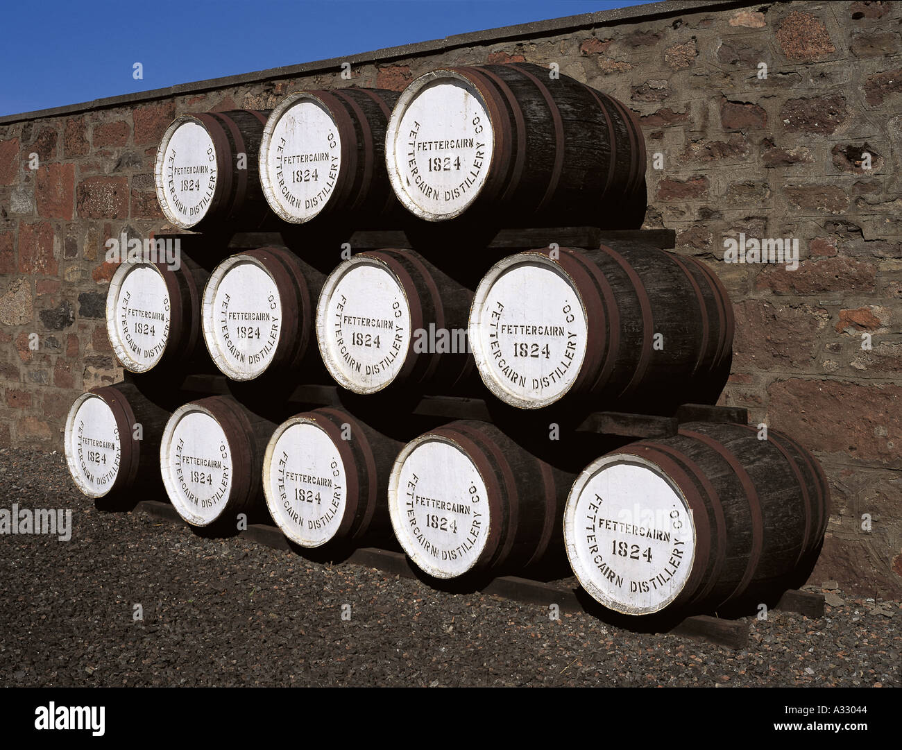 Fettercairn Distillery Stock Photo