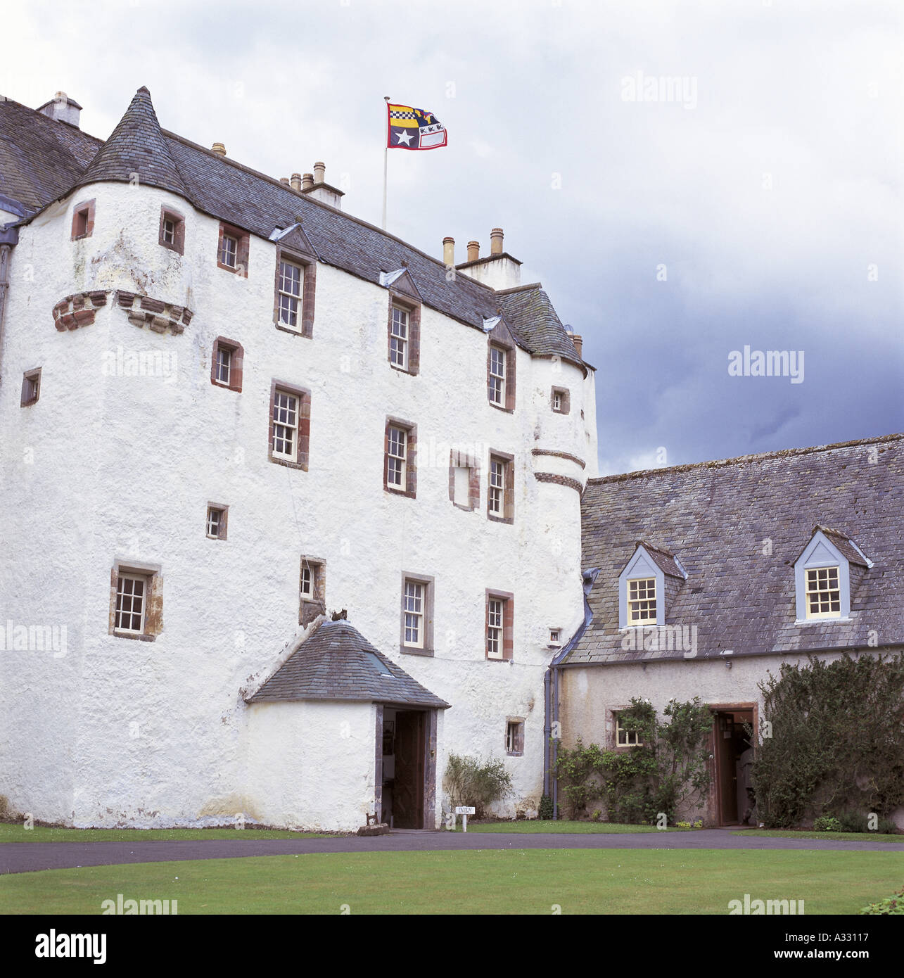 Traquair house innerleithen scotland hires stock photography and