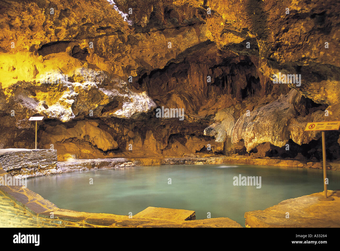 Banff national park canada hot spring hires stock photography and