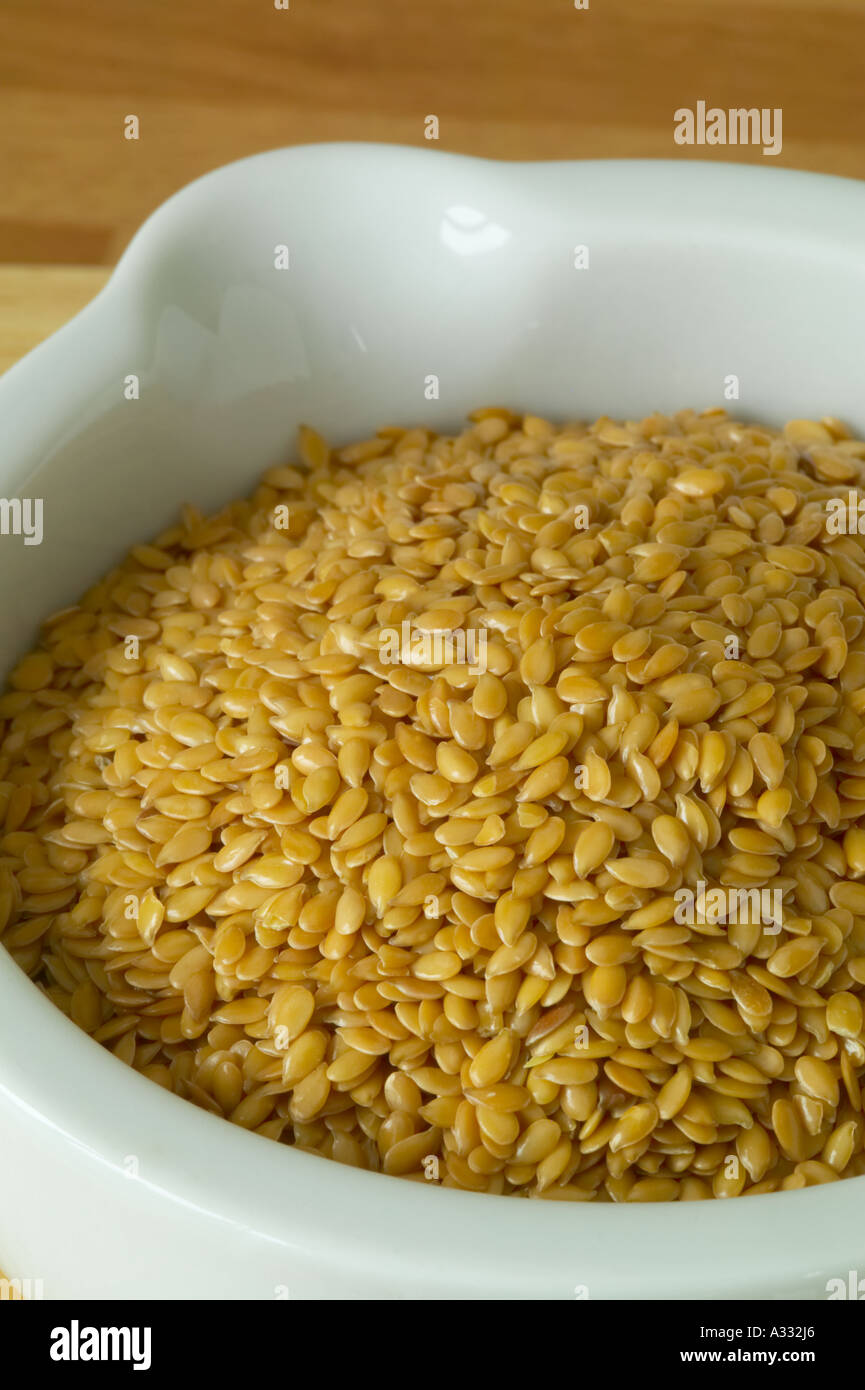 Flax linseed seeds Stock Photo Alamy