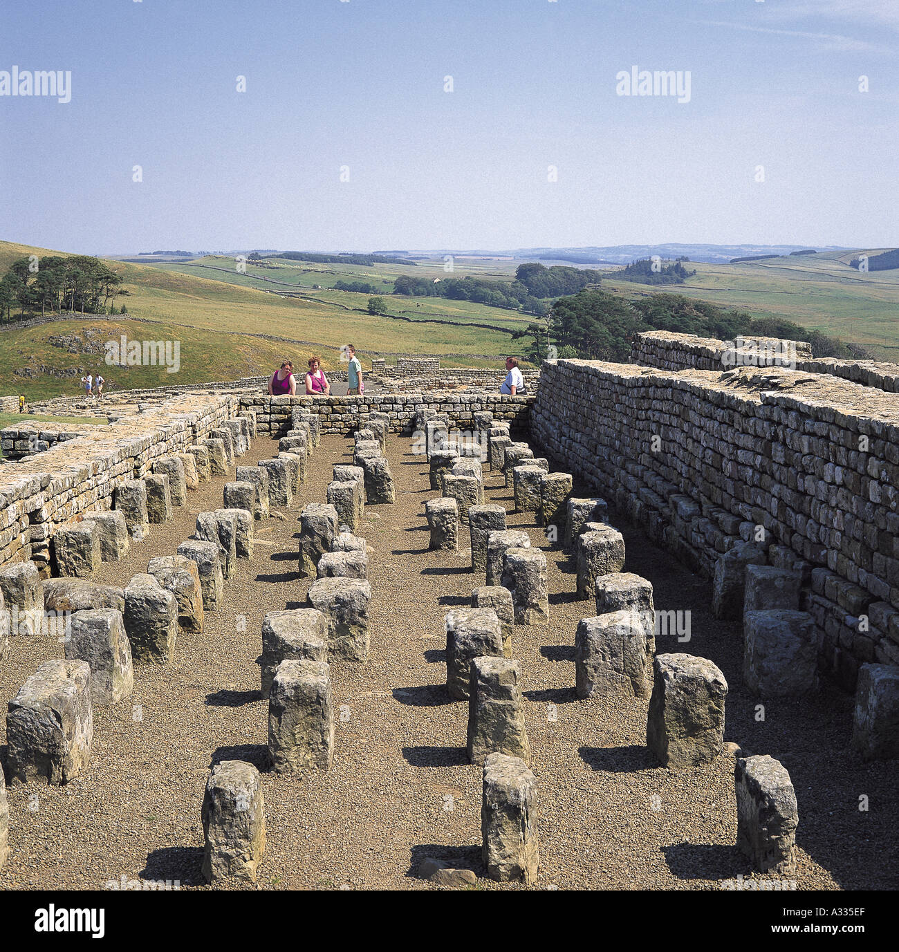 Hadrian s Wall Stock Photo