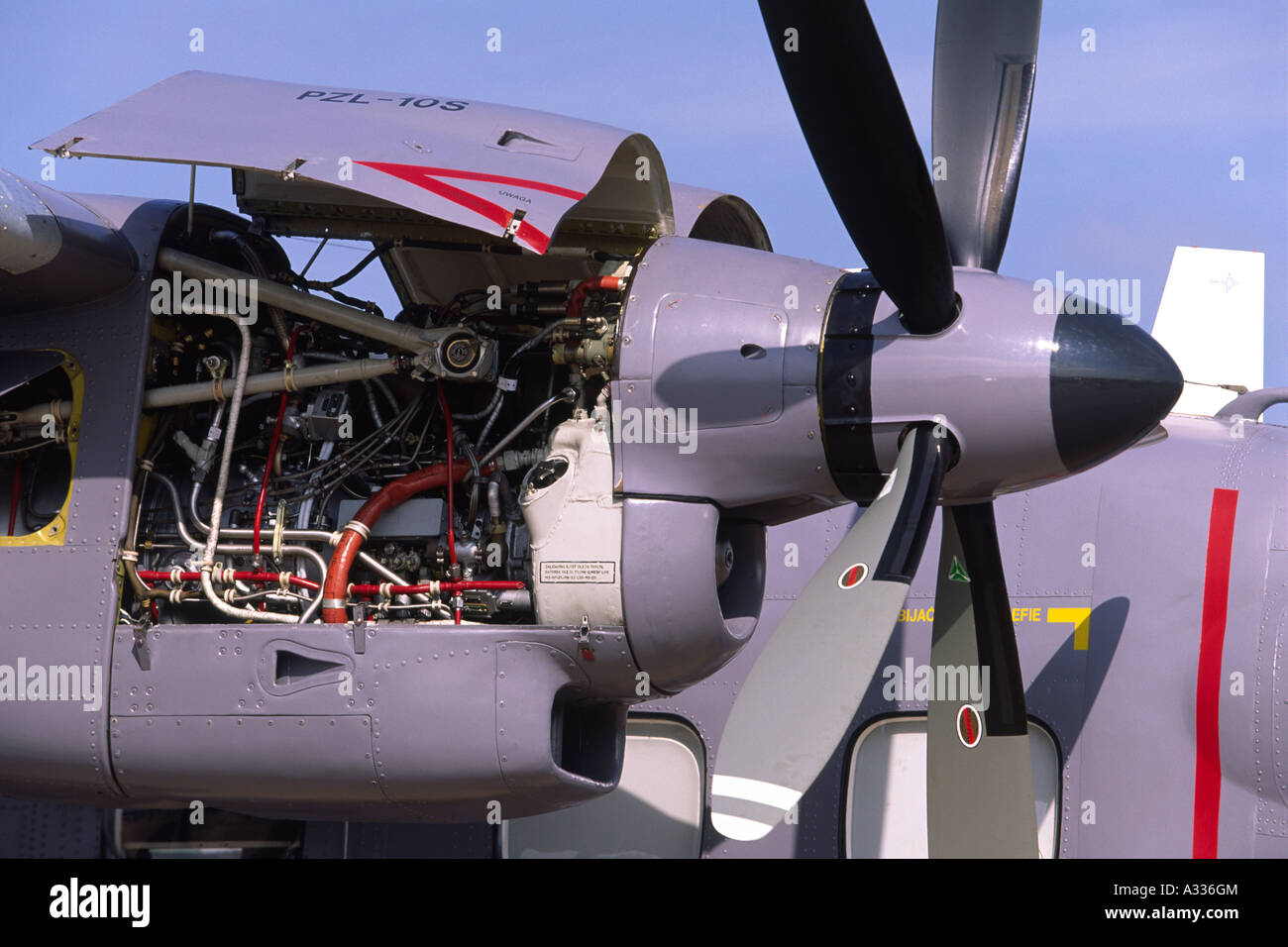 Pratt & Whitney PT6A65BPZL turboprop engine & Hartzell propeller