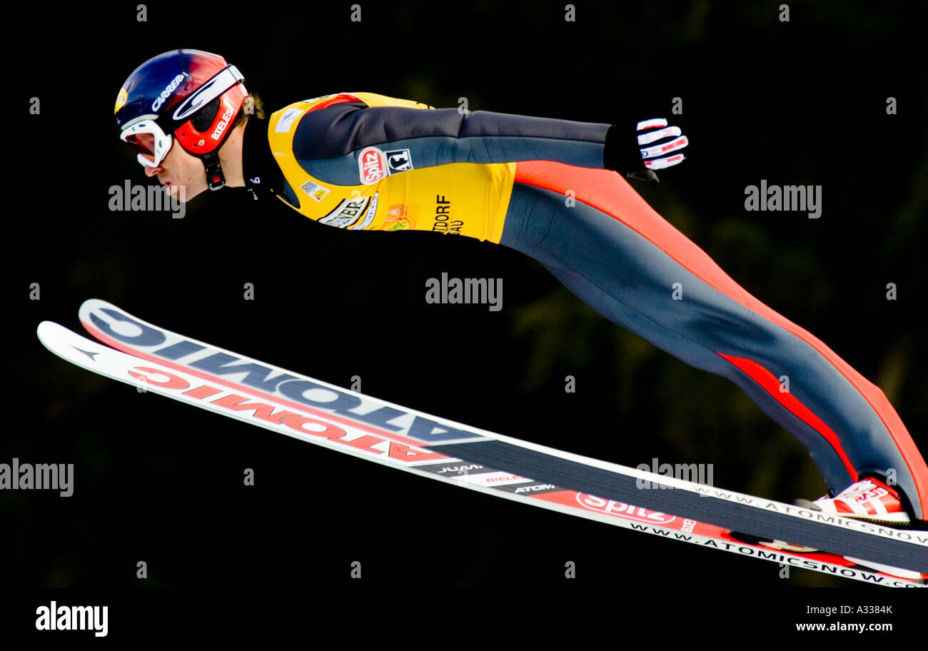 BIELER Christoph ?sterreich Weltcup Nordische Kombination Oberstdorf 06 01 2007 Stock Photo