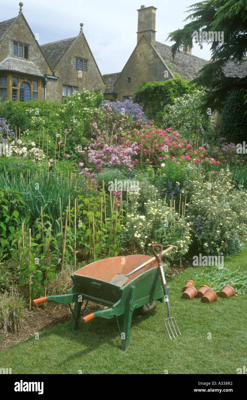 Hidcote Manor Gardens, Gloucestershire Stock Photo