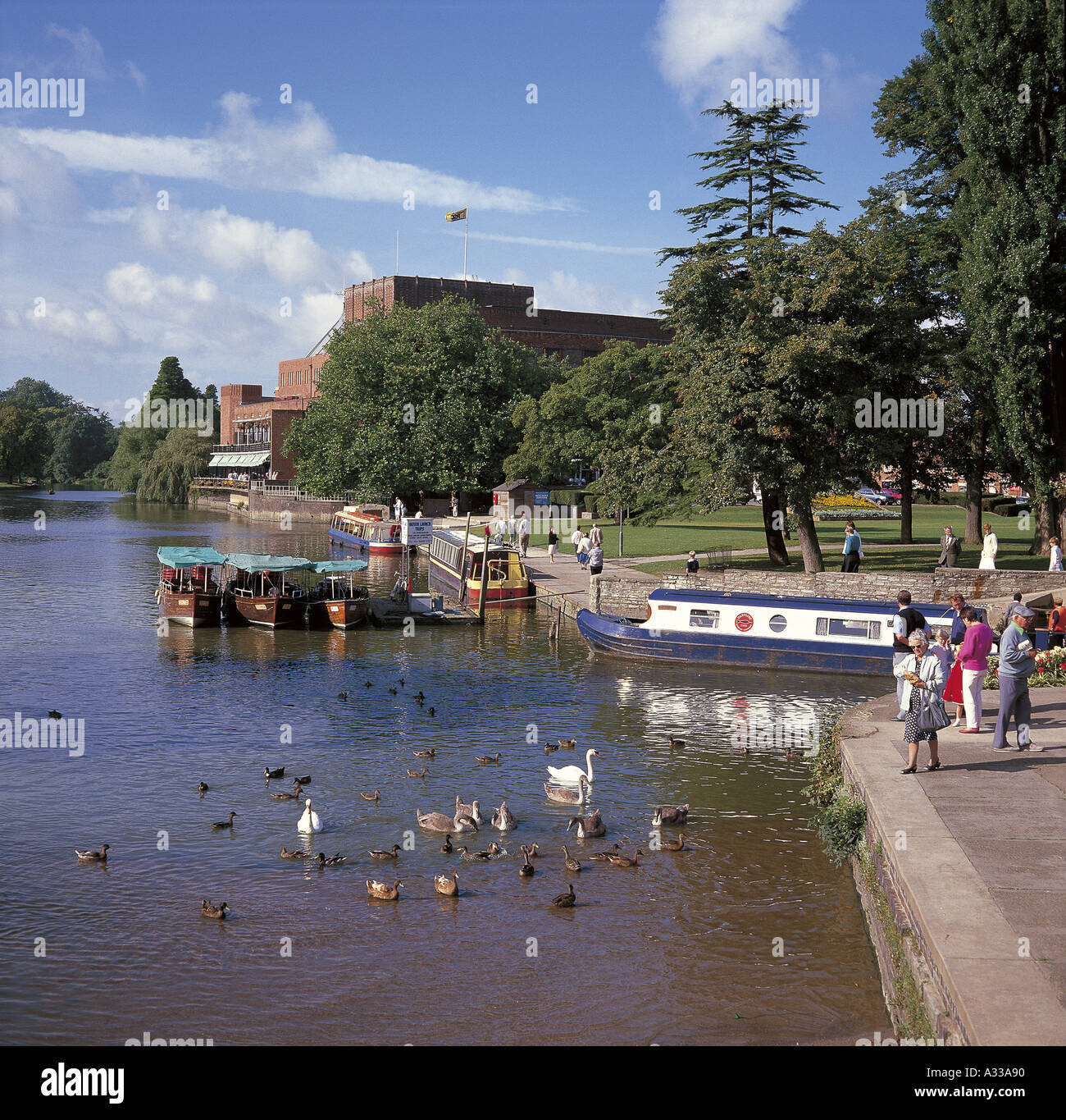 Stratford upon Avon Stock Photo Alamy