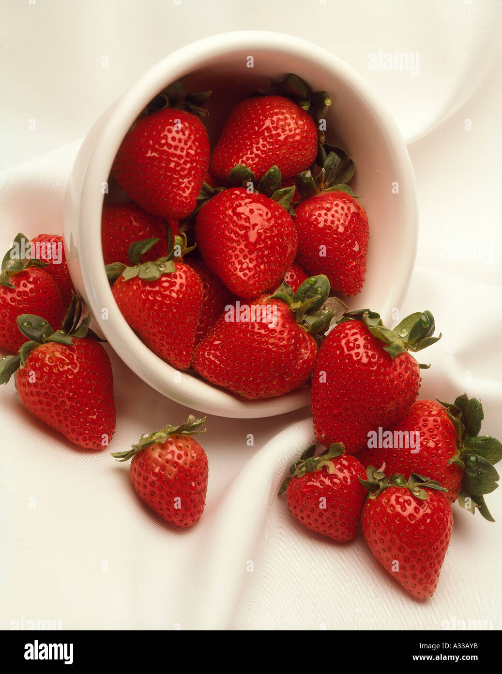 Food Strawberries Stock Photo