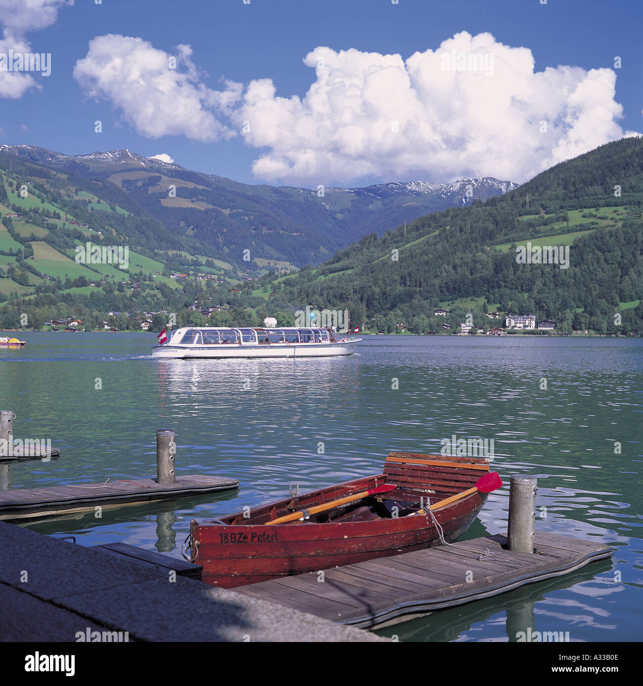Zell am See Stock Photo Alamy