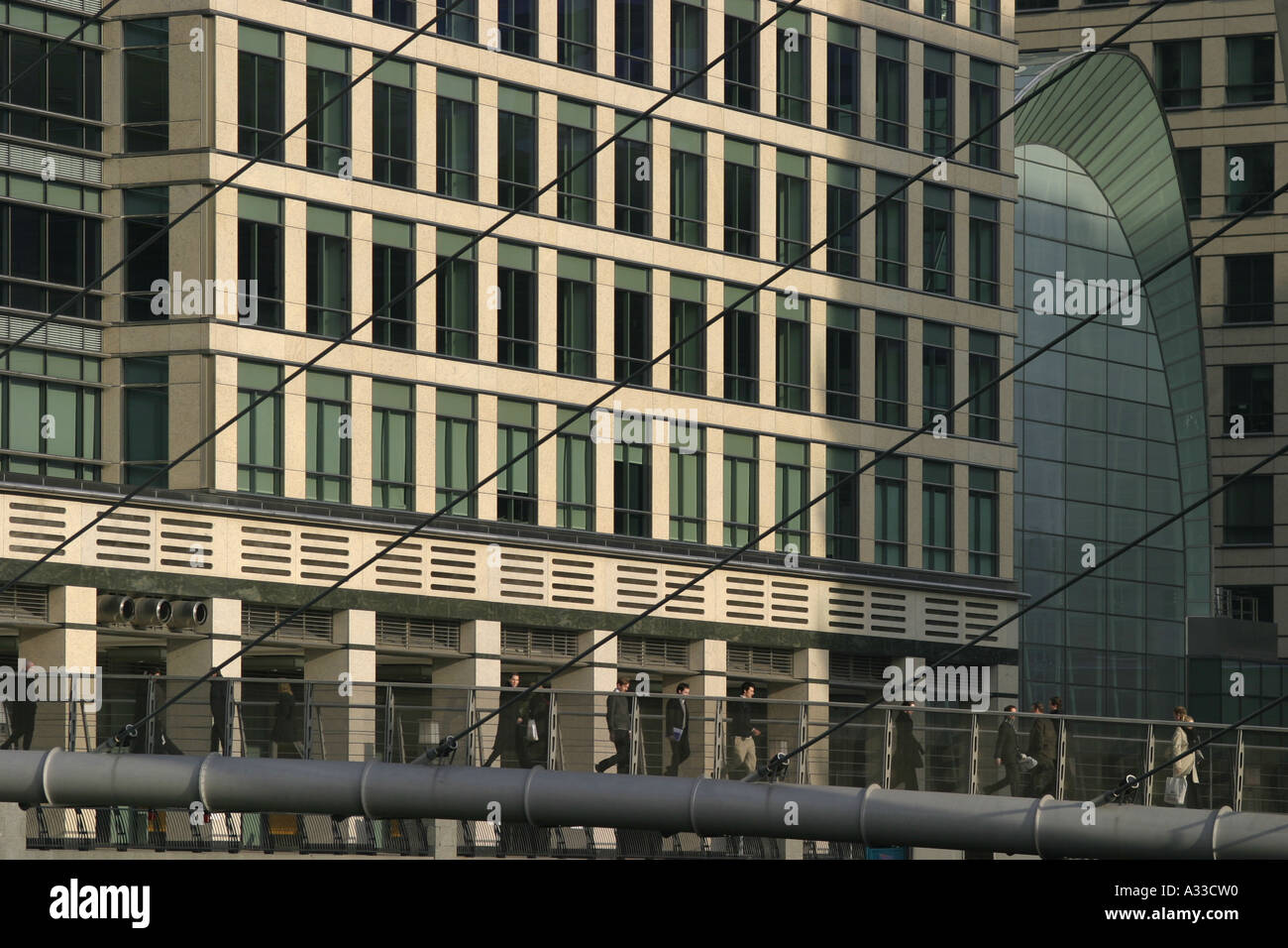 Canary Wharf Architecture in London Docklands Stock Photo - Alamy