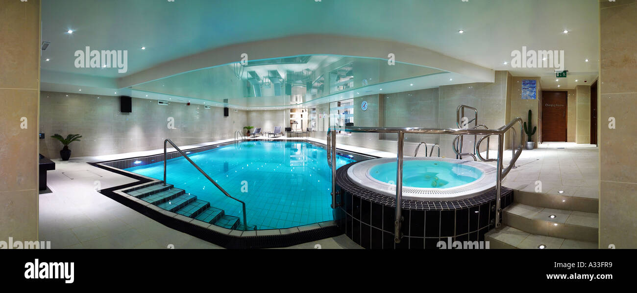 Spa pool in Radisson Edwardian Manchester England Stock Photo Alamy