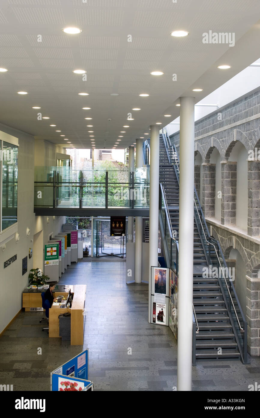 Royal Courts of Guernsey, St Peter Port Architect: Nicholas Hare Architects Stock Photo