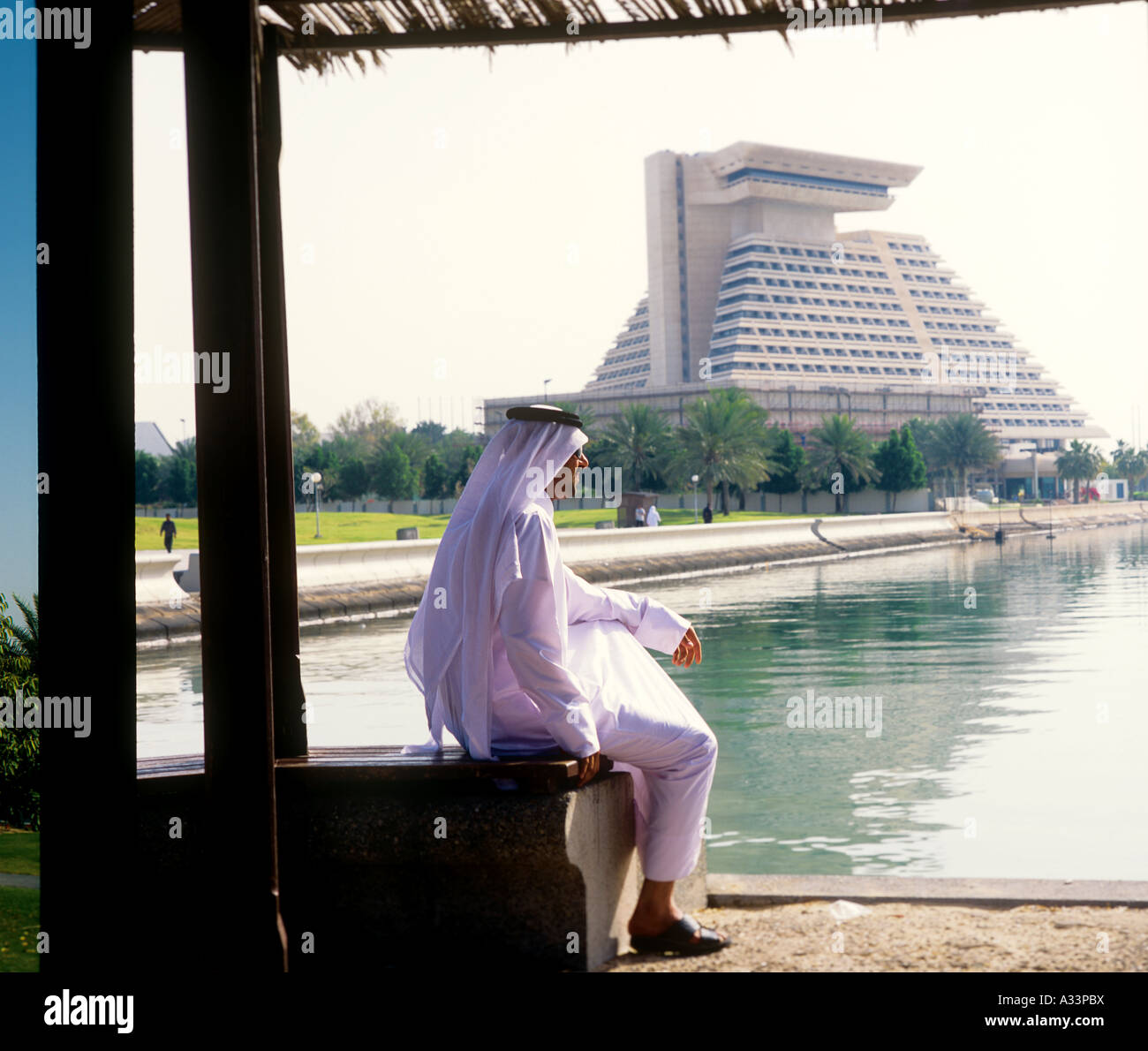 HOTEL SHERATON IN DOHA QATAR Stock Photo - Alamy